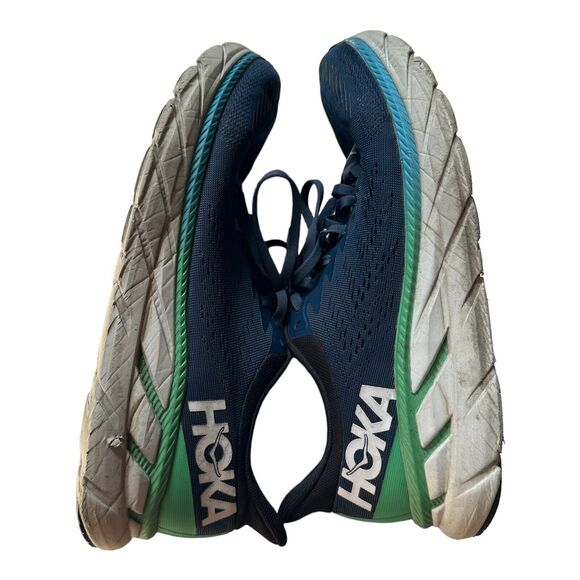 Hoka One One Clifton 7 Mens Size 9.5 Blue Trail Walking Training Running Shoes main image 8